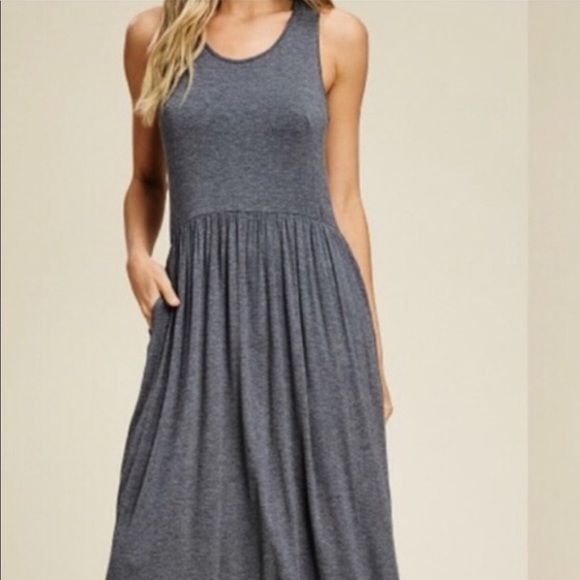 Dresses & Skirts - SMALL SZ LEFT✨HP✨ NEW M A X I  T A N K  D R E S S